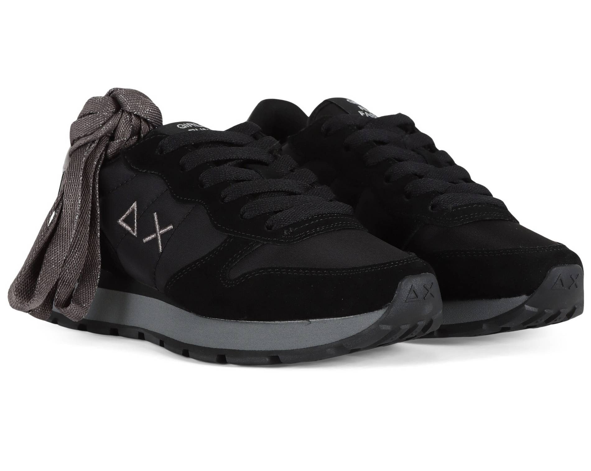 Sneaker Sun68 Ally gold silver nero/ grigio medio D26SU18 Z45202