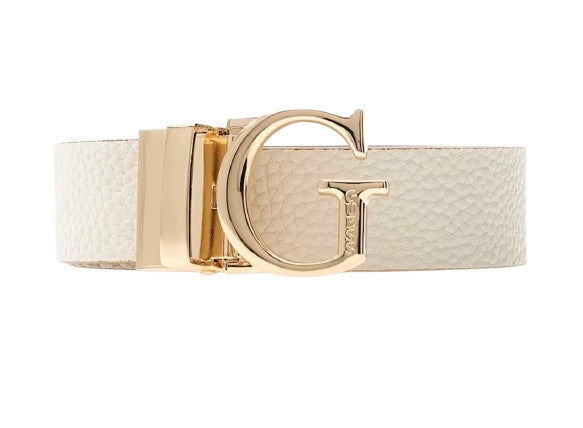 Cinta donna Guess Calista 4G logo reversible latte logo C26GU03 BW9266P5330