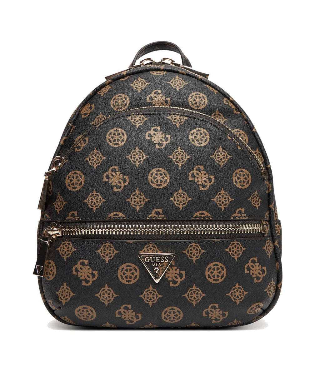 Borsa donna Guess zaino Manhattan II backpack mocha logo B26GU03 PG711832
