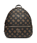 Borsa donna Guess zaino Manhattan II backpack mocha logo B26GU03 PG711832