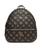 Borsa donna Guess zaino Manhattan II backpack mocha logo B26GU03 PG711832