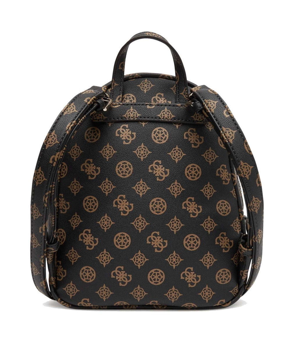Borsa donna Guess zaino Manhattan II backpack mocha logo B26GU03 PG711832