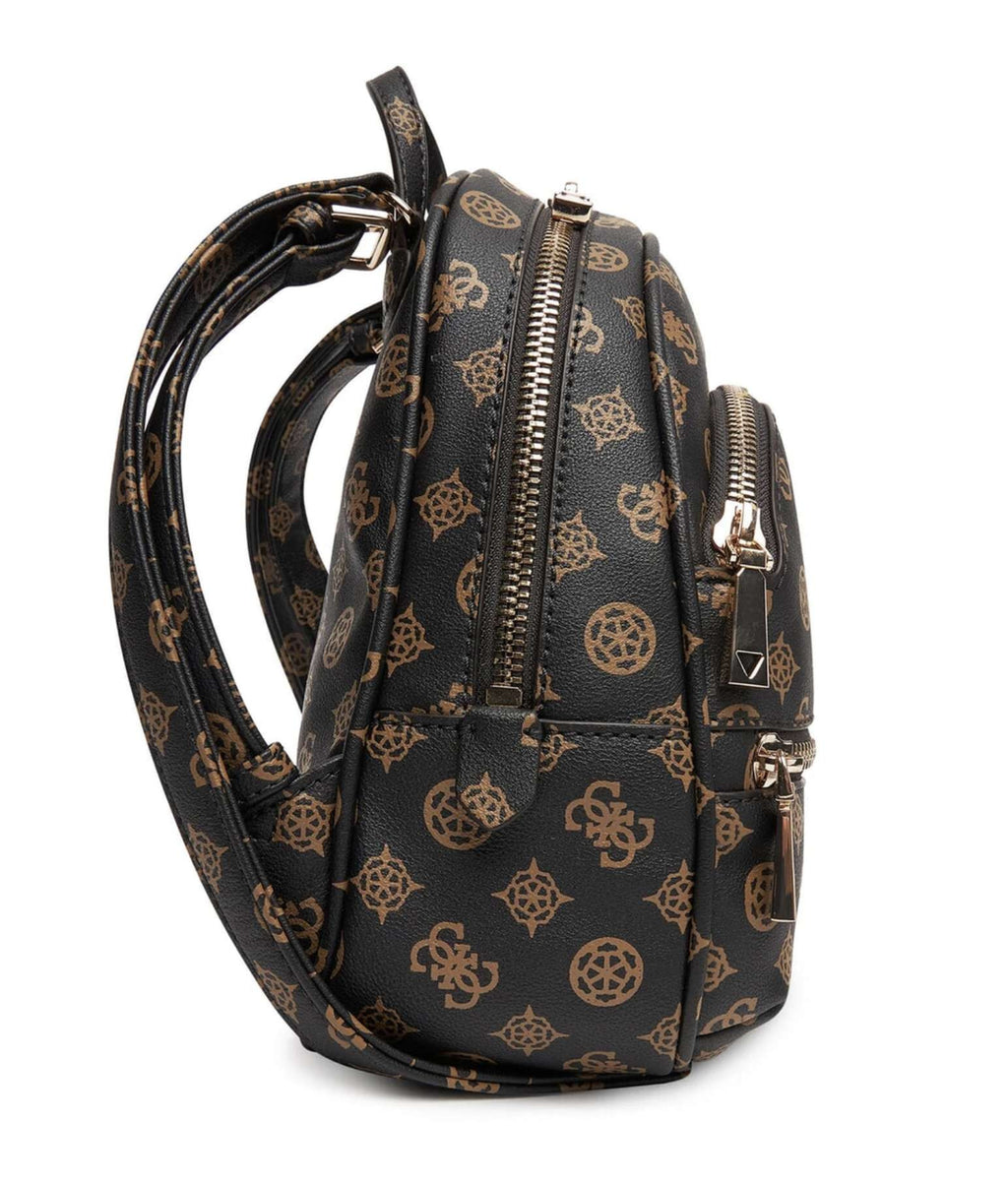 Borsa donna Guess zaino Manhattan II backpack mocha logo B26GU03 PG711832