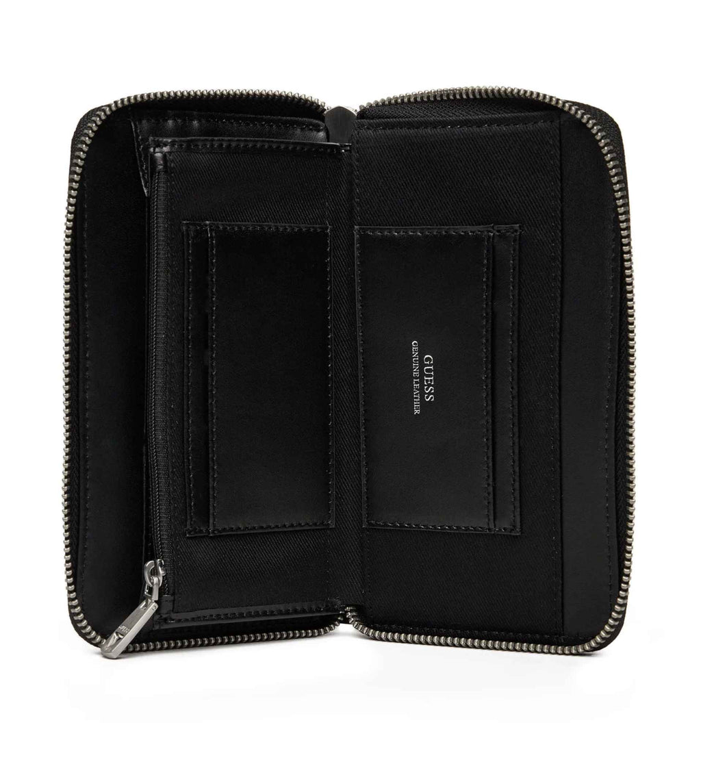 Portafoglio uomo Guess Nyon small billfold black G26GU01 SMLYSLLEA28