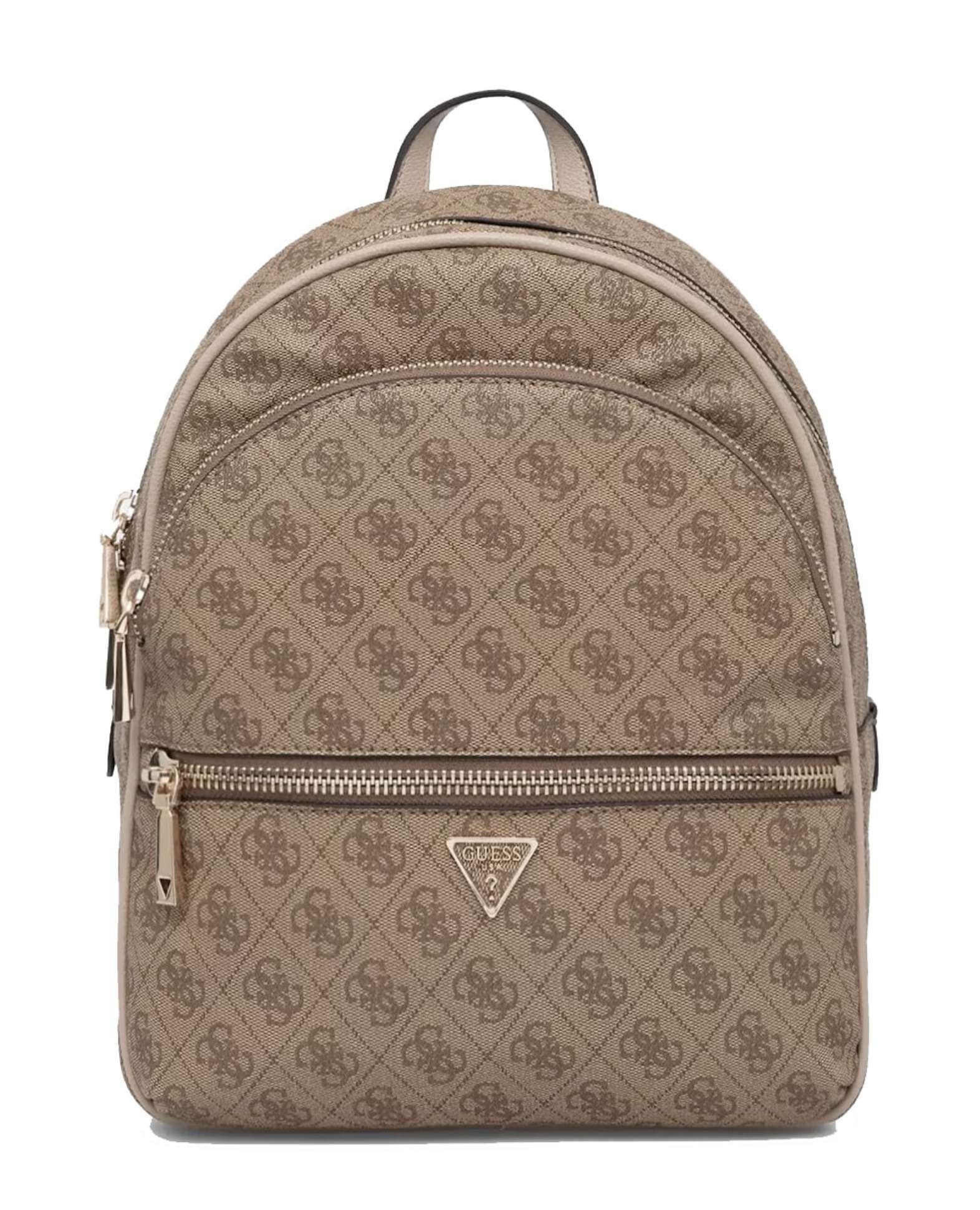 Borsa donna Guess zaino Manhattan II latte logo B26GU31 SG711833