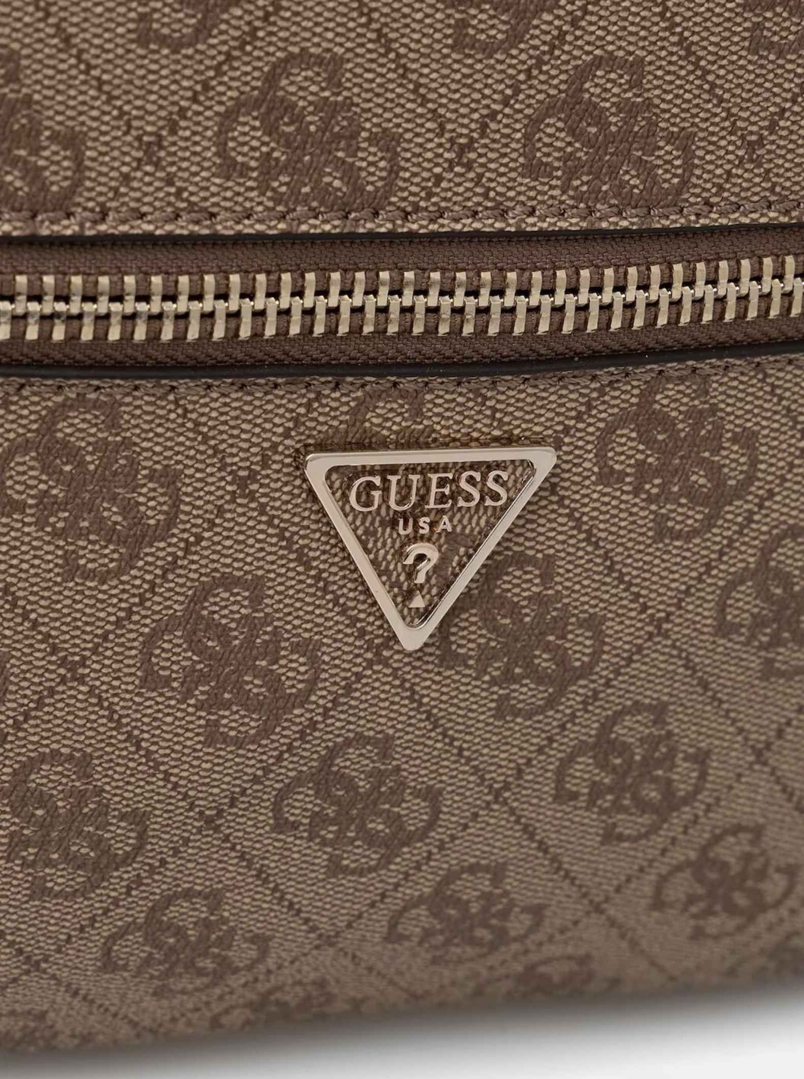 Borsa donna Guess zaino Manhattan II latte logo B26GU31 SG711833
