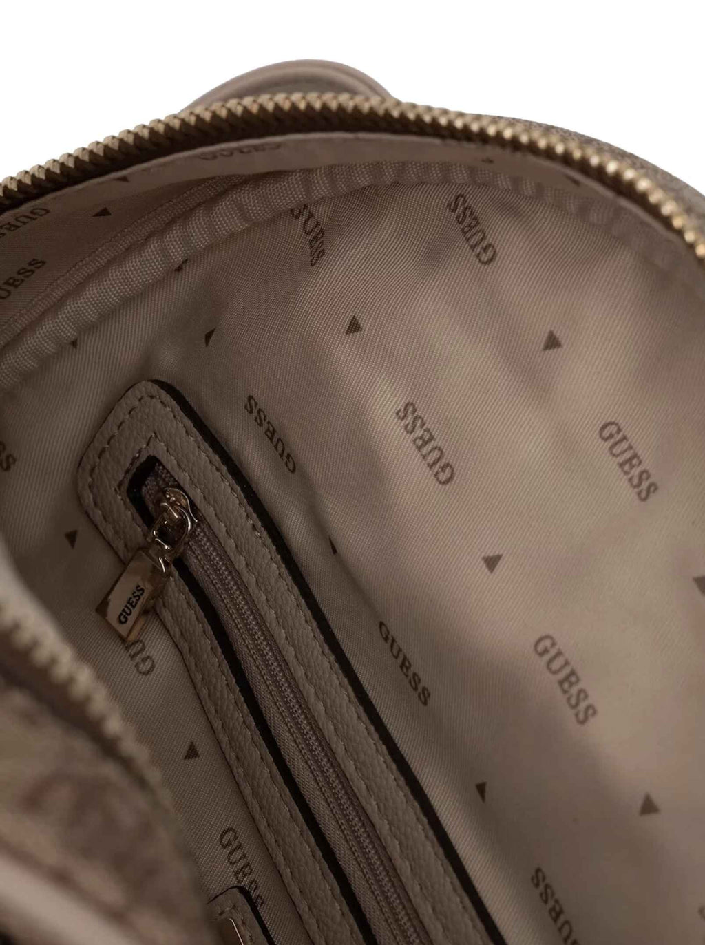Borsa donna Guess zaino Manhattan II latte logo B26GU31 SG711833