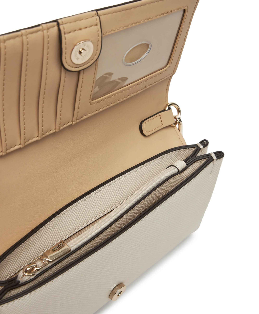 Borsa Guess Noelle II Crossbody Flap bone B26GU41 ZG967275