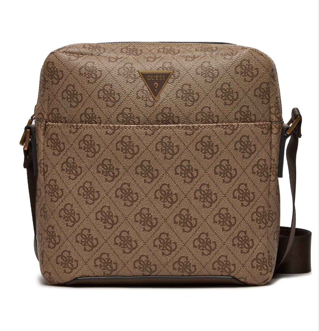 Borsa Guess mini tracolla uomo Torino 4G beige/brown multilogo UB26GU04 HMTOLOP4258