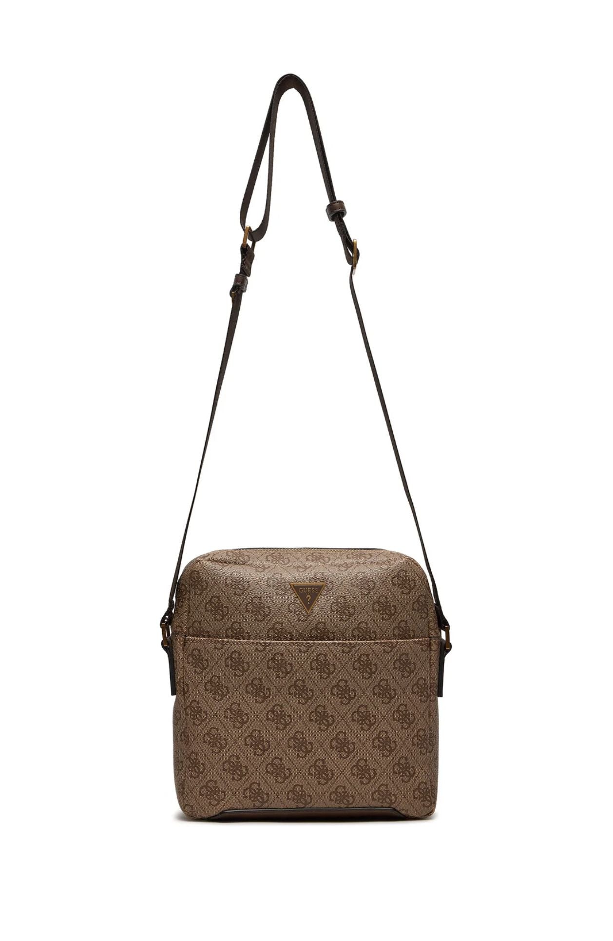 Borsa Guess mini tracolla uomo Torino 4G beige/brown multilogo UB26GU04 HMTOLOP4258