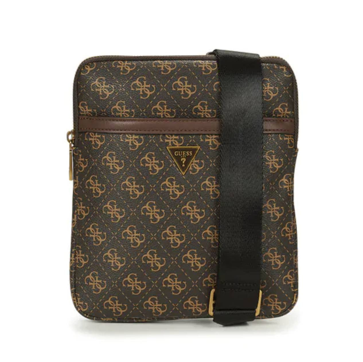 Borsa Guess tracolla uomo Vezzola Smart brown/ochre multilogo UB26GU05 HMEVZLP2223