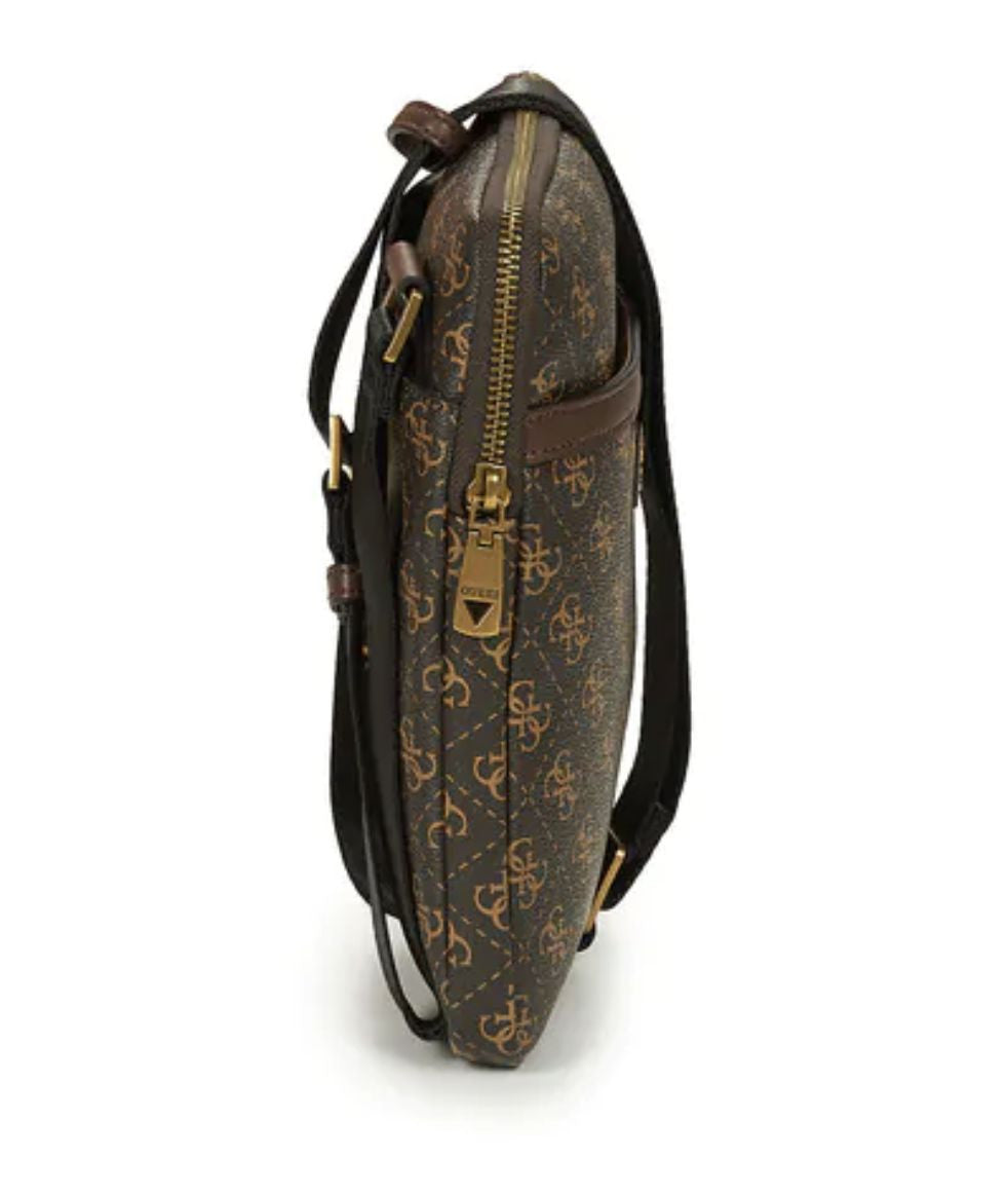 Borsa Guess tracolla uomo Vezzola Smart brown/ochre multilogo UB26GU05 HMEVZLP2223