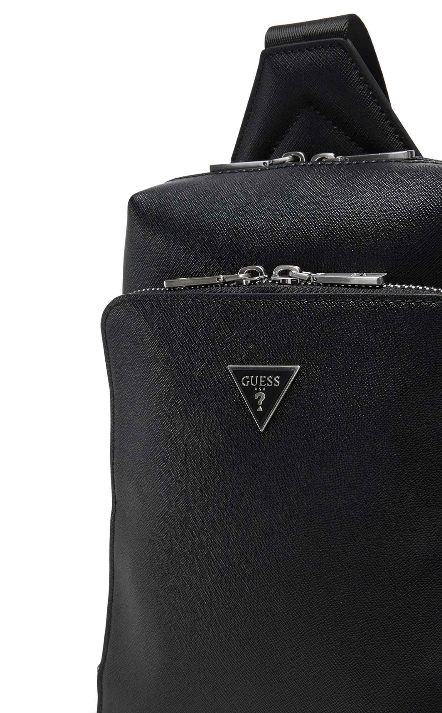 Borsa Guess tracolla uomo Milano black UB26GU06 HMMISAP5226