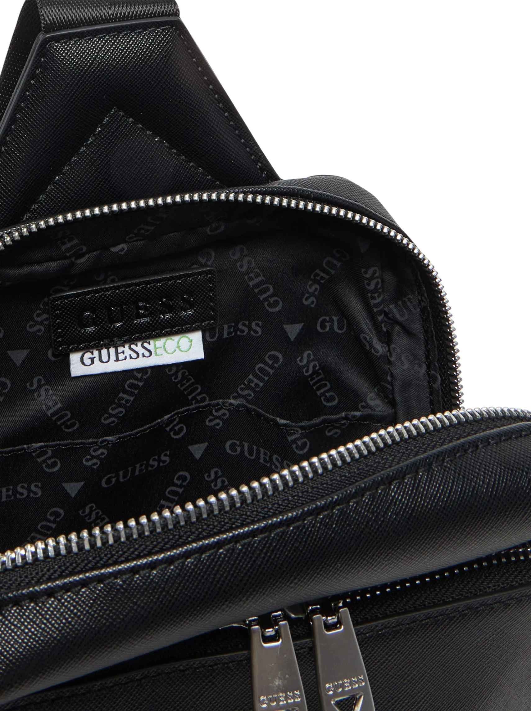 Borsa Guess tracolla uomo Milano black UB26GU06 HMMISAP5226