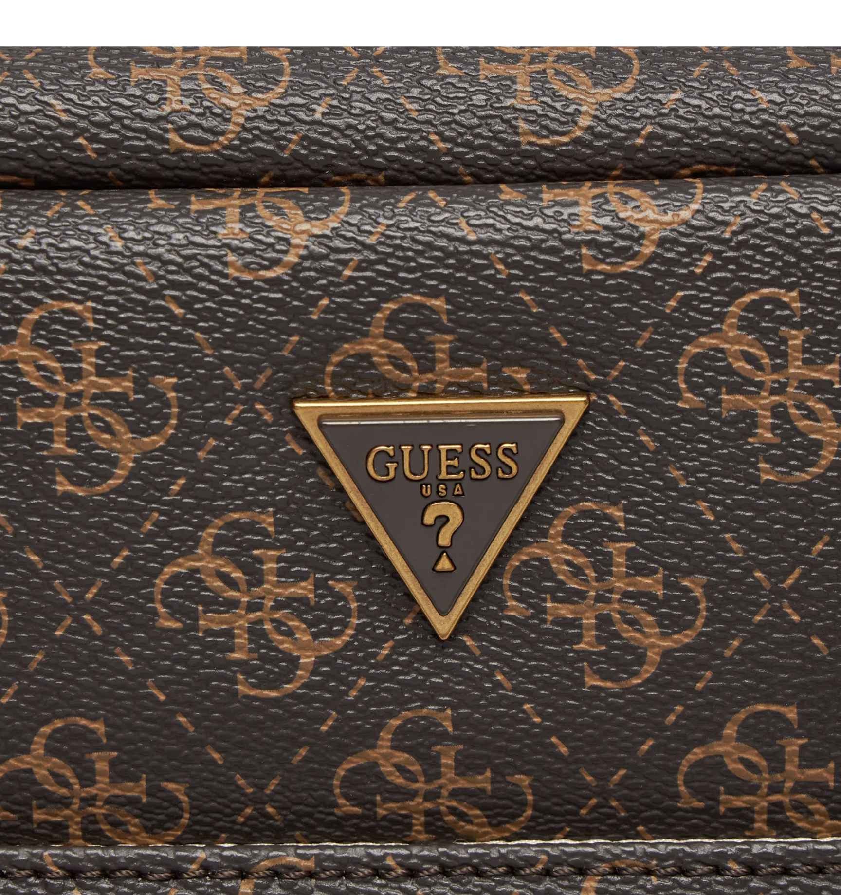 Borsa Guess mini tracolla uomo Torino 4G brown/ochre multilogo UB26GU14 HMTOLOP4258