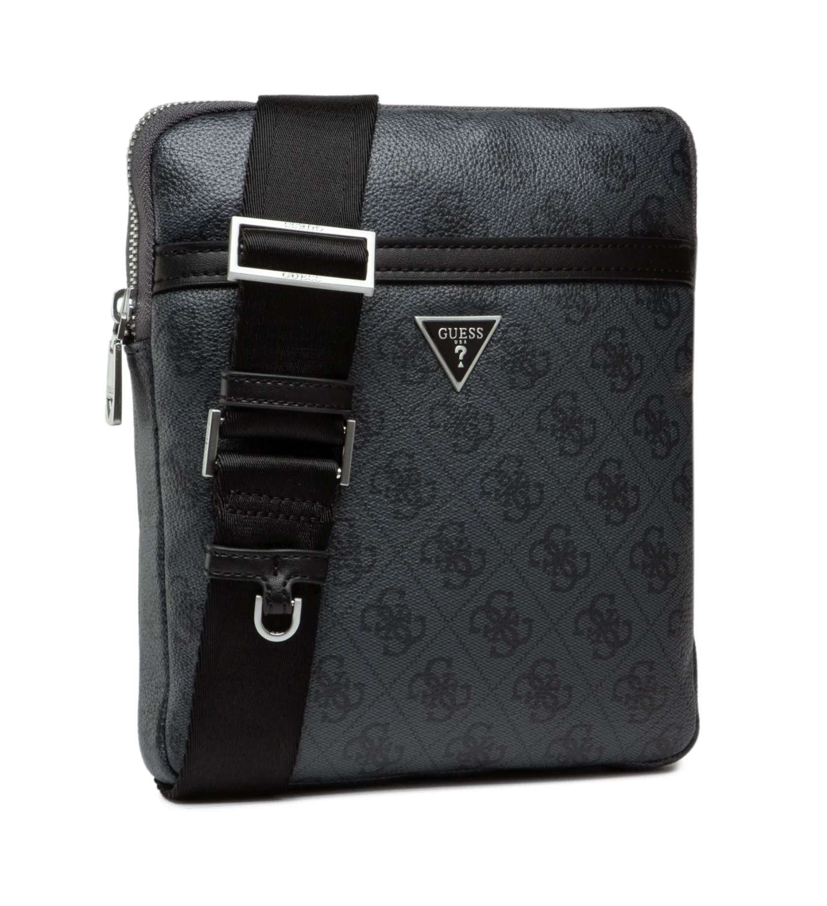 Borsa Guess tracolla uomo Vezzola Smart black multilogo UB26GU11 HMEVZLP2223