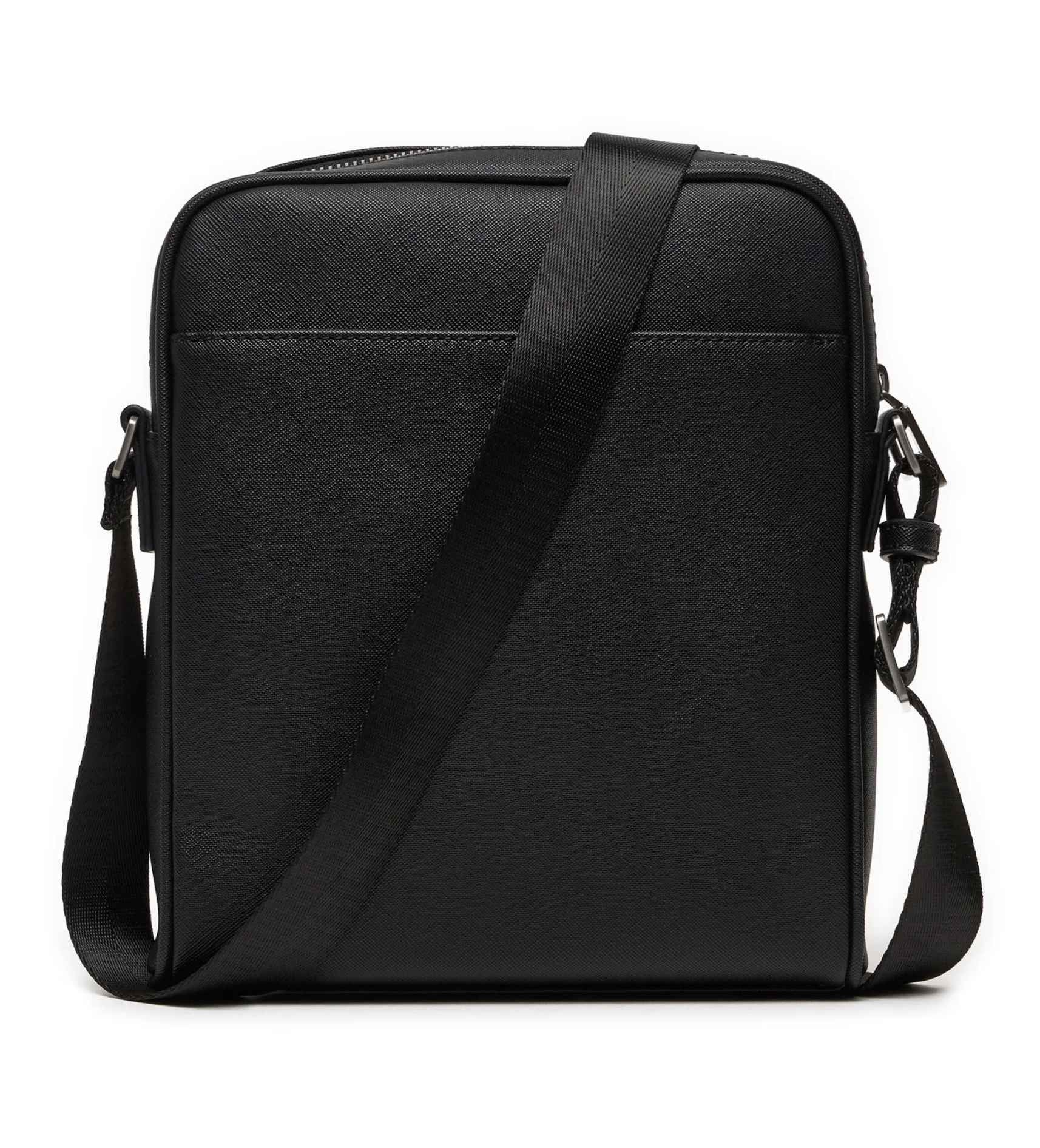 Borsa Guess mini tracolla uomo Milano saffiano black UB26GU13 HMMISAP4260