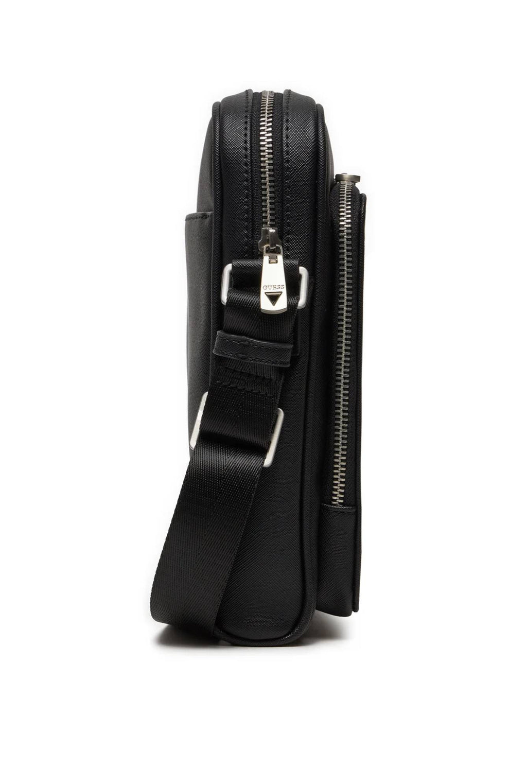 Borsa Guess mini tracolla uomo Milano saffiano black UB26GU13 HMMISAP4260