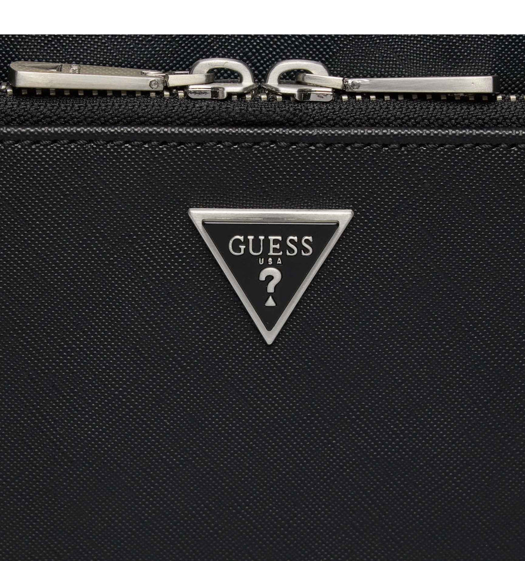Borsa Guess mini tracolla uomo Milano saffiano black UB26GU13 HMMISAP4260