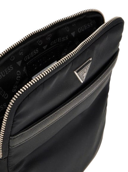 Borsa Guess mini tracolla uomo Milano nylon black UB26GU16 HMMINYP5223