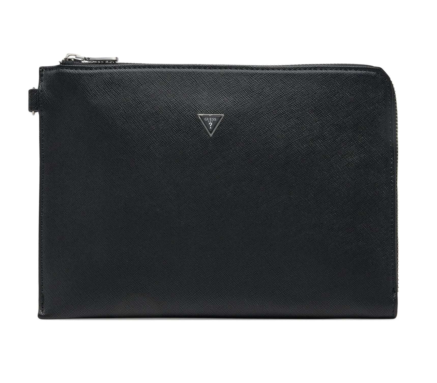Borsa Guess uomo borsello Milano saffiano black UB26GU08 PMBASAP5235