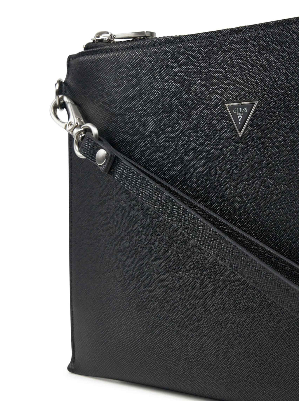 Borsa Guess uomo borsello Milano saffiano black UB26GU08 PMBASAP5235