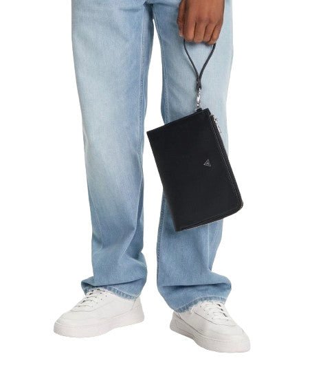 Borsa Guess uomo borsello Milano saffiano black UB26GU08 PMBASAP5235