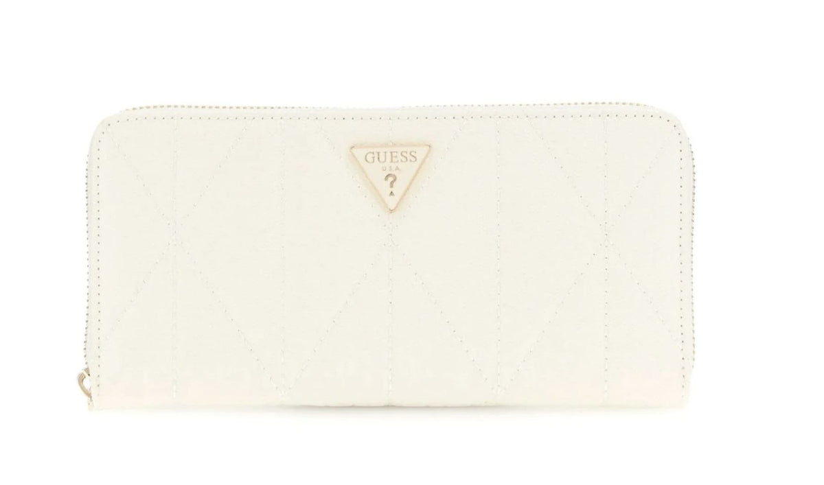 Portafoglio donna Guess Aldina SLG logo white A26GU15 GG9663146