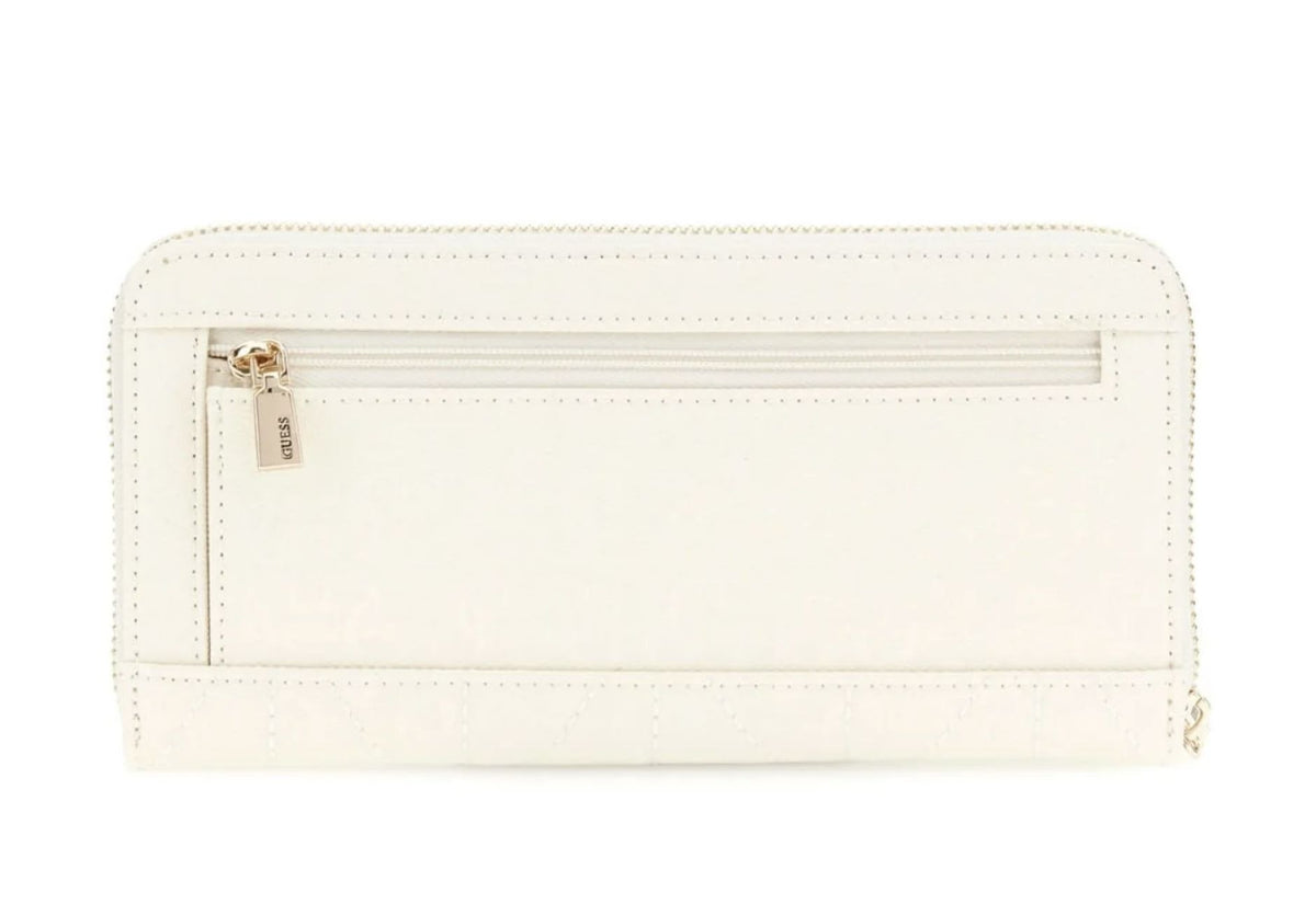 Portafoglio donna Guess Aldina SLG logo white A26GU15 GG9663146
