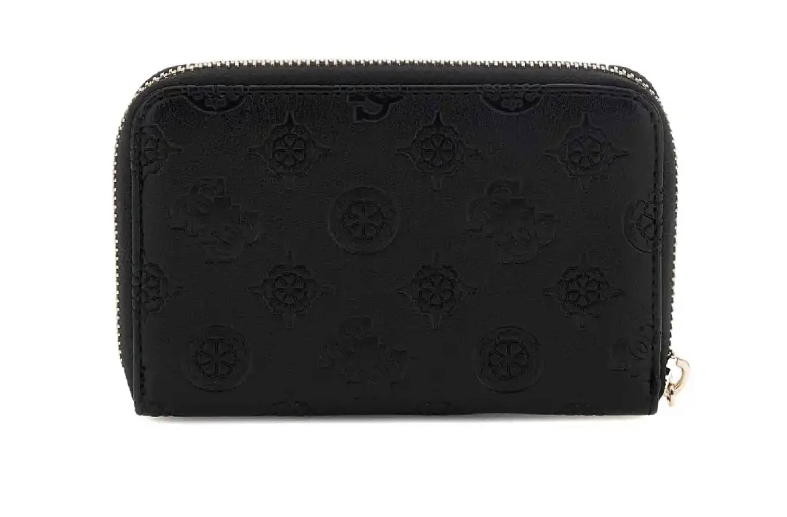 Portafoglio donna Guess Phoebe medium zip around black A26GU17 PD9665140