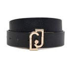 Cintura donna Liu-Jo reversibile hips belt nero C26LJ19 AF5239 E0053