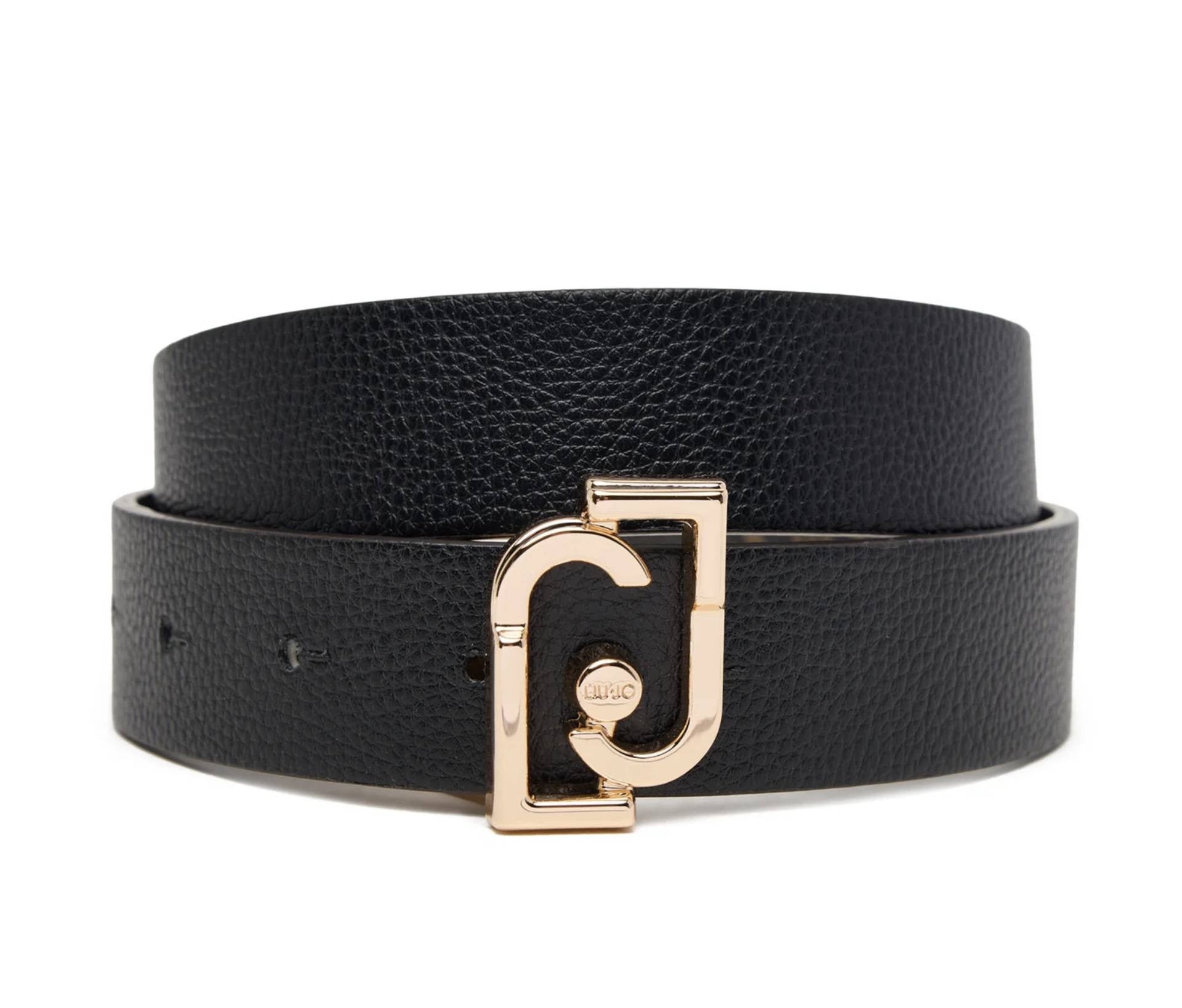 Cintura donna Liu-Jo reversibile hips belt nero C26LJ19 AF5239 E0053