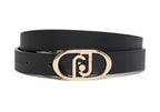 Cintura donna Liu-Jo reversibile hips belt nero/ antracite C26LJ23 AF5252 E0087
