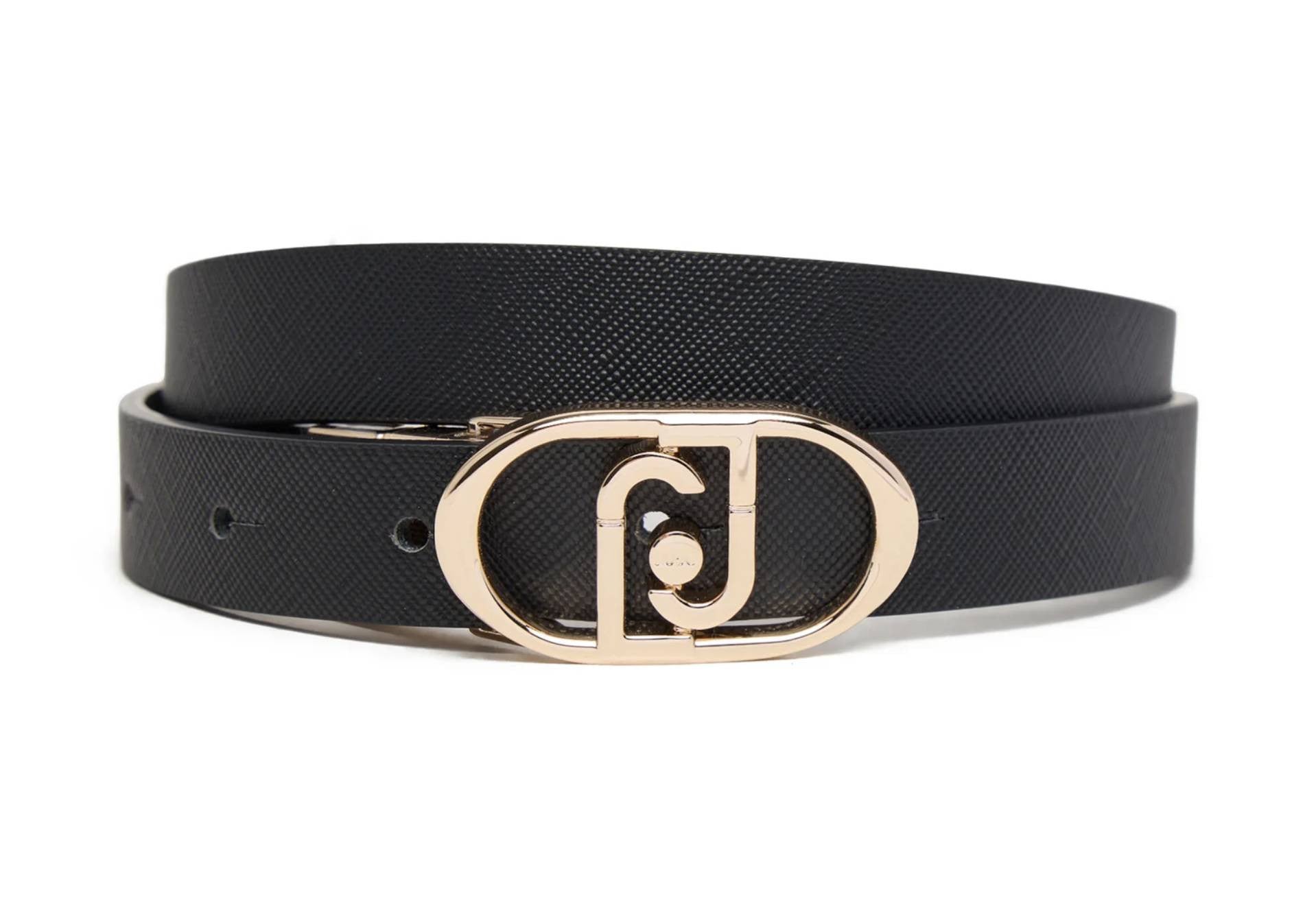 Cintura donna Liu-Jo reversibile hips belt nero/ antracite C26LJ23 AF5252 E0087