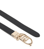 Cintura donna Liu-Jo reversibile hips belt nero/ antracite C26LJ23 AF5252 E0087