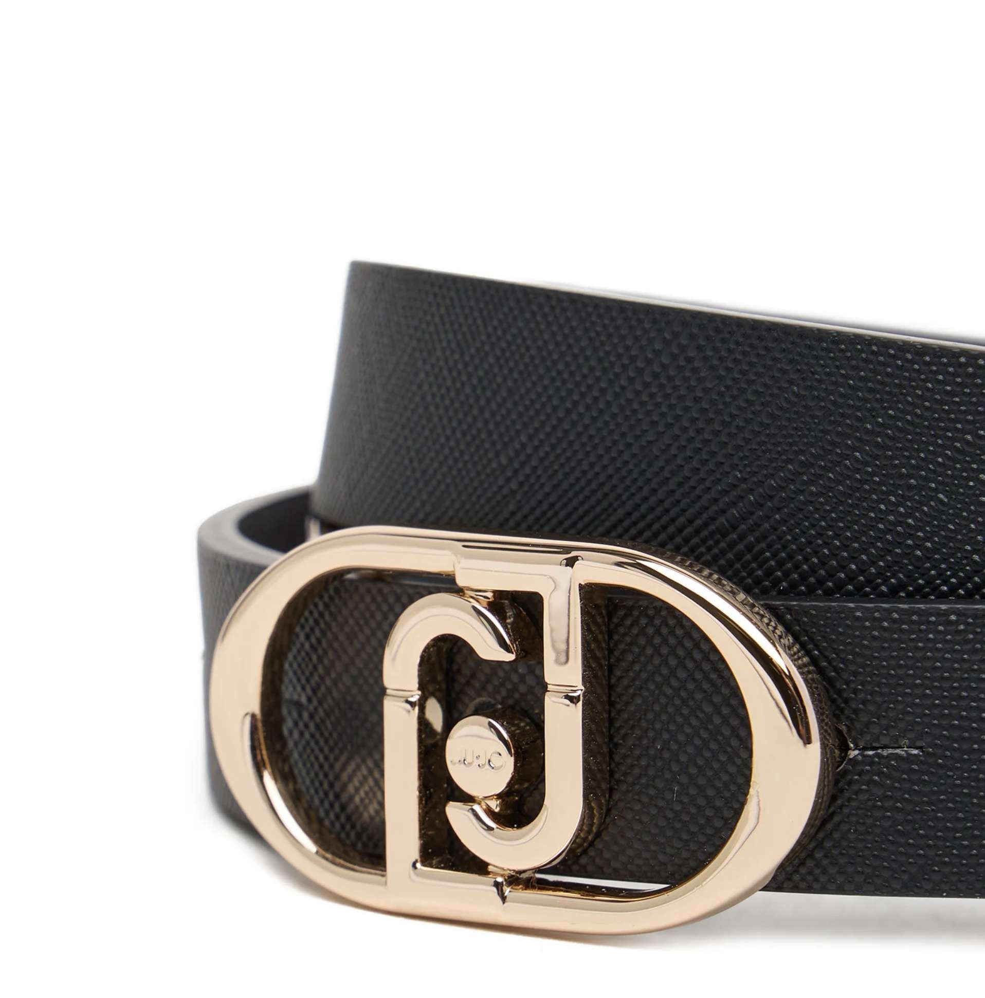 Cintura donna Liu-Jo reversibile hips belt nero/ antracite C26LJ23 AF5252 E0087
