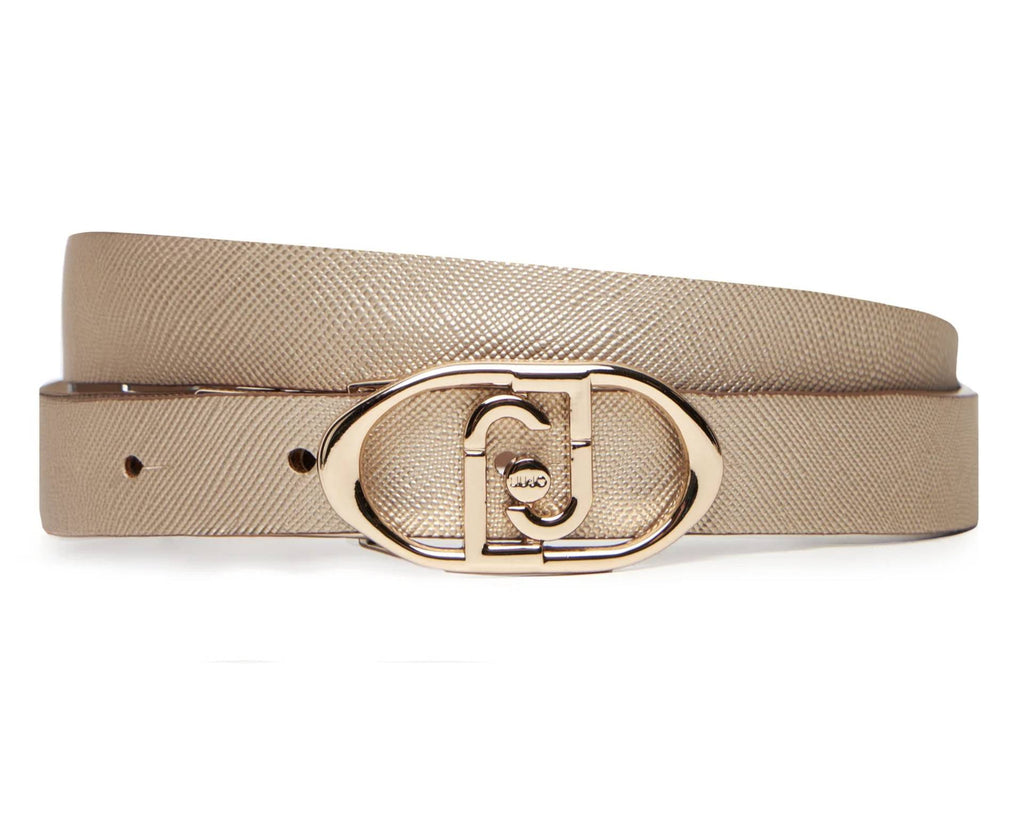 Cintura donna Liu-Jo reversibile hips belt brown/ light gold C26LJ22 AF5252 E0087