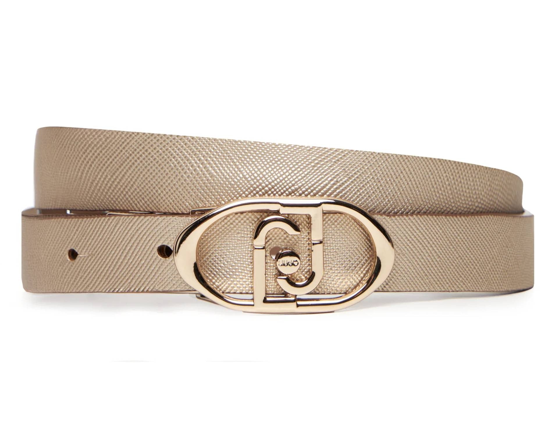 Cintura donna Liu-Jo reversibile hips belt brown/ light gold C26LJ22 AF5252 E0087