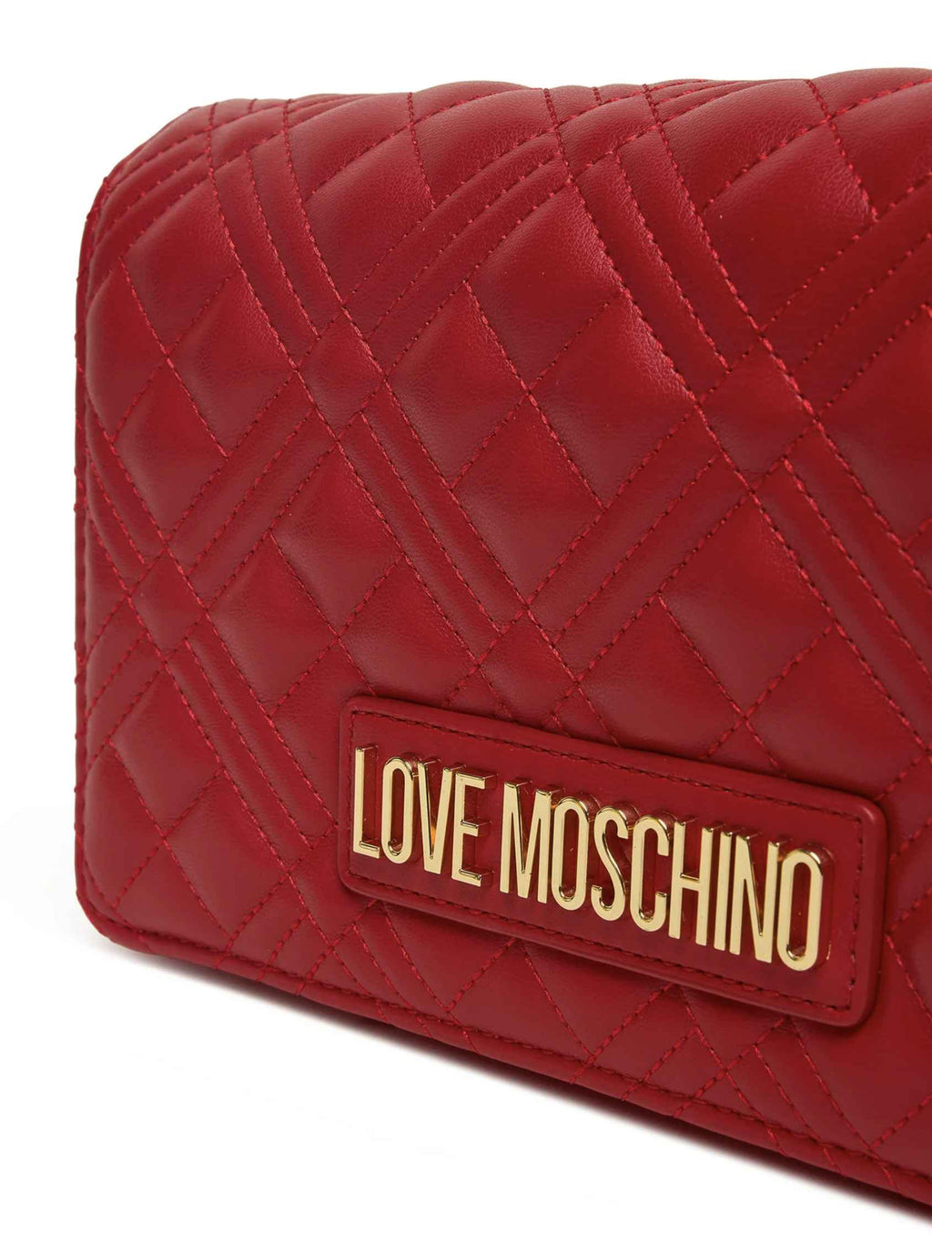Borsa donna Love Moschino a spalla/ tracolla ecopelle trapuntata rosso B26MO123 JC4079PP0NLA0500