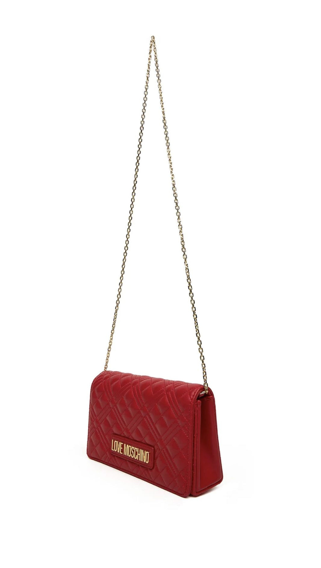 Borsa donna Love Moschino a spalla/ tracolla ecopelle trapuntata rosso B26MO123 JC4079PP0NLA0500