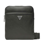 Borsa Guess tracolla uomo certosa xbody flat saffiano black UBS26GU02 HMECSAP3123