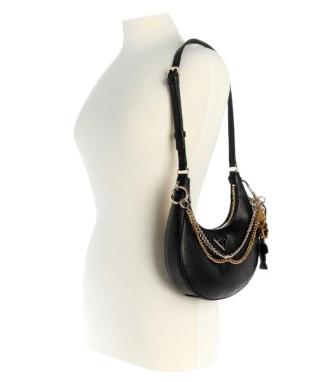 Borsa Guess Davina shoulder bag black BS26GU06 BG989918