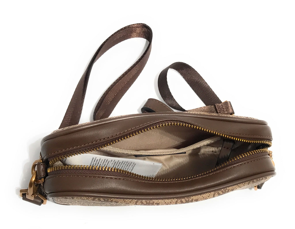 Borsa Guess tracolla uomo Milano camera bag S beige/ brown UBS26GU06 HMMILOP6150