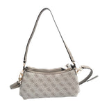 Borsa Guess tracolla Noelle II mini shoulder xbody dark taupe logo BS26GU13 BG967273
