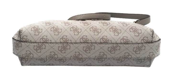 Borsa Guess tracolla Noelle II mini shoulder xbody dark taupe logo BS26GU13 BG967273