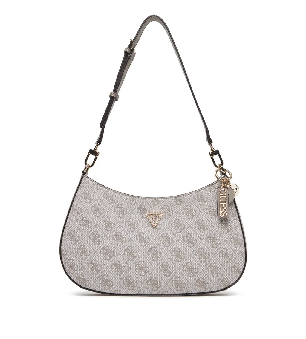 Borsa donna Guess Noelle II dark taupe multilogo BS26GU14 SO967218