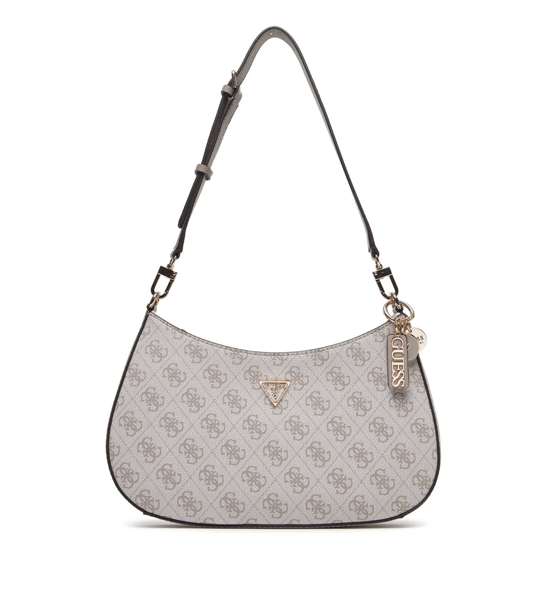 Borsa donna Guess Noelle II dark taupe multilogo BS26GU14 SO967218