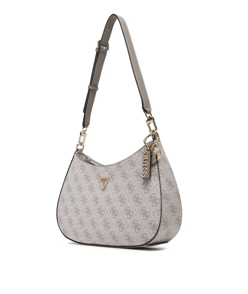 Borsa donna Guess Noelle II dark taupe multilogo BS26GU14 SO967218
