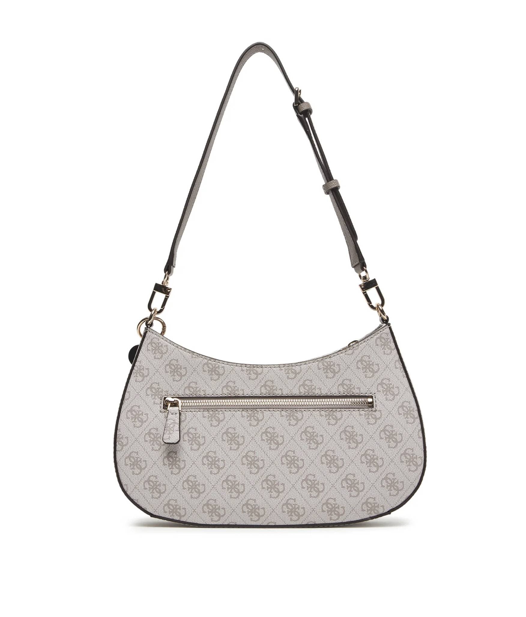 Borsa donna Guess Noelle II dark taupe multilogo BS26GU14 SO967218
