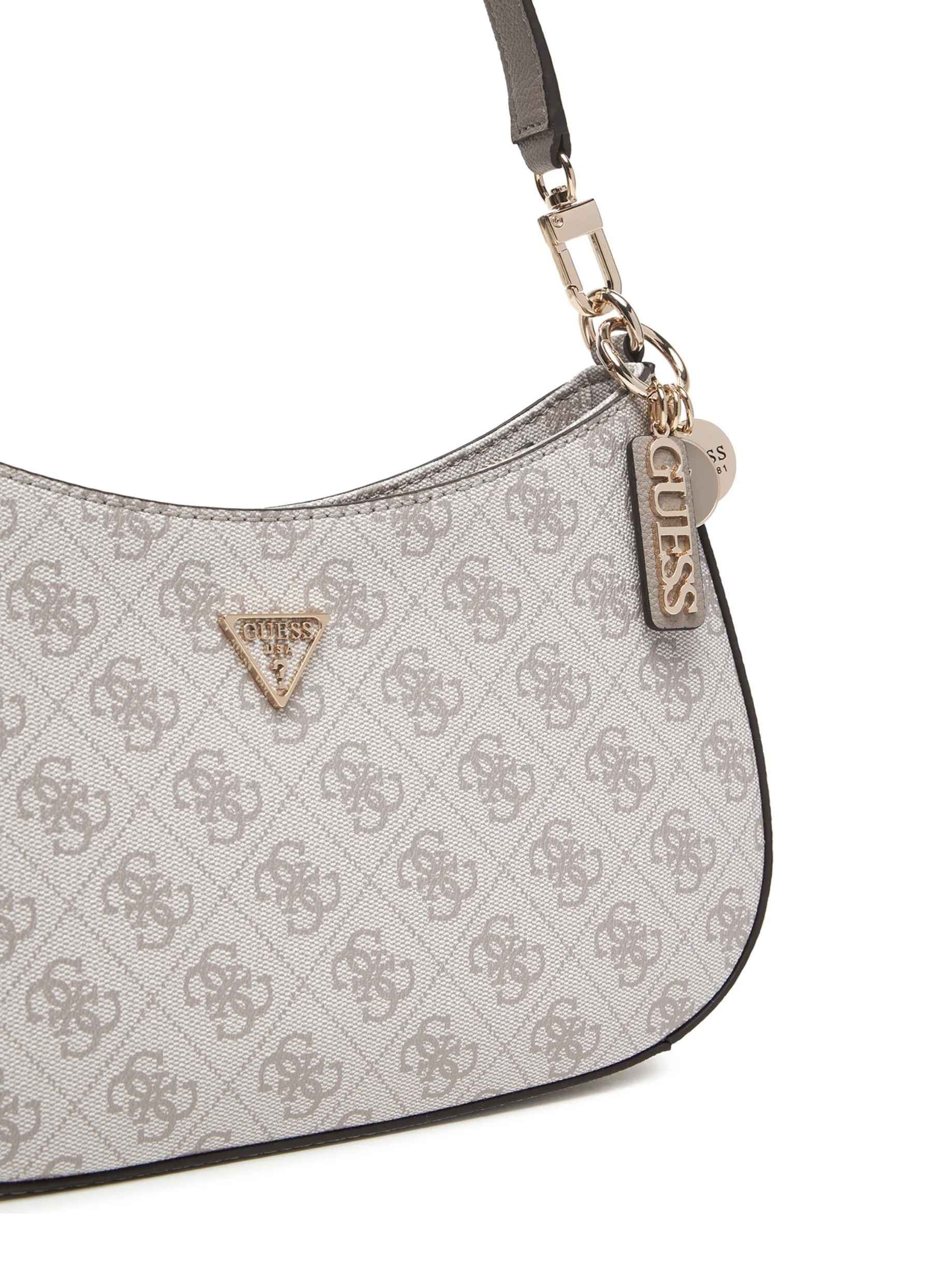 Borsa donna Guess Noelle II dark taupe multilogo BS26GU14 SO967218